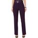 Nine West Womens Stretch Low-Rise Trouser Pants