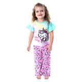 Hello Kitty Pajamas Toddler Girls' Hello Kitty Unicorn 2 Piece Pajama Set