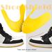 Elegant Choise 2 Pairs Anti-Crease Sneaker Care Protectors For Shoes Support Protective Gear Anti-Wrinkle Preventer Anti-Shoe Toe Box Decreaser For Sneaker&Shoes Collectors(Women's size:4.5-8.5 Yellow