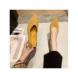 UKAP - Women Knit Flats Breathable Slip-on Pointed Toe Loafer Lightweight Non-Slip Mesh Walking Shoe