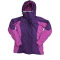 Womens Magenta & Purple Lightweight Soft Shell Jacket Activewear Coat X-Small 2-4