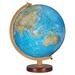 Darby Home Co World Globe Acrylic/Plastic in Blue | 16 H x 13 W x 12 D in | Wayfair 336BD550142D4CD58A35AE4A43214DB7