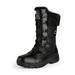 NORTIV8 Women's Zip Warm Faux Fur Insulated Snow Boots Mid Calf Boots JOAN BLACK Size 9.5