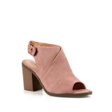 Nature Breeze Slingback Women's Peep Toe Booties in Pink