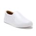 Men's S-1812 Classic Slip-On Plimsoll Skate Sneakers Shoes, White, 9.5