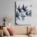 Red Barrel Studio® Blue Maple I - Wrapped Canvas Painting Print Canvas, Solid Wood in White | 36 H x 24 W x 1 D in | Wayfair