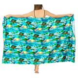 LA LEELA Women's Summer Beach Swimsuit Bikini Cover Up Sarong Towel Pareo Wrap