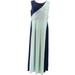 Du Jour Slvless Color-Blocked Knit Maxi Dress NEW A366298