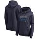 Philadelphia Union Fanatics Branded Women's Graceful Plus Size Pullover Hoodie - Navy