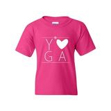 Youth Yoga T-Shirt For Girls and Boys