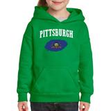 Youth Pittsburgh Hoodie For Girls and Boys Sweatshirt