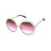 Chloe Ladies Gold Tone Round Sunglasses CE114SD 813 58