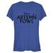 Junior's Disney Artemis Fowl Classic Logo Graphic Tee