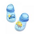 Toddler Little Kids Excavator Pattern Shower Pool Slide Sandals Non-Slip Summer Slippers Lightweight Beach Pool Water Shoes for Boys (Toddler/Little Kids)