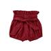 Cathery Toddler Baby Girls Boys Summer Casual Pants Elastic High Waist Solid Plaid Floral Print PP Pants Outfit 1-6Y