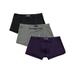 Avamo Plus Size 3-pack Cotton Underwear with Secret Hidden Pocket for Men Low Rise Boxer Shorts Soft Comfortable