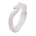 Shop LC Bangle Cuff Bracelet Women White Jade Black Spinel Gifts Jewelry Size 7.25" Ct 283.4