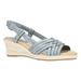 Easy Street Ora Espadrille Wedge Sandals (Women)