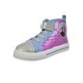 Josmo Kids Girls Frozen High Top Sneakers with Sequins Toddler/Little Kid