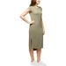 Jessica Simpson Ladies' Midi Dress Loden Green Large