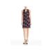 Sam Edelman Womens Floral Halter Shift Dress