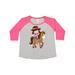 Inktastic Cowboy Girl, Cowgirl On Brown Horse, Brown Hair Adult Women's Plus Size T-Shirt Female