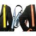 RST1R Reflective Shoulder Strap For Backpack Bags - Red-White