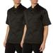 2-PACK Chef Code Basic Short Sleeve Chef Coat with Pearl Buttons, Chef Jacket CC124