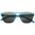 VonZipper Adult Edison Sunglasses,OS,Crystal Blue w/Grey Lens