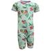AME Sleepwear Girls' Disney Little Mermaid Ariel Cotton Toddler One Piece Pajamas