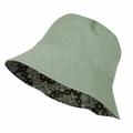 WITHMOONS Cotton Reversible Bucket Sun Hat Paisley Fisherman Cap MUB1276 (Green)