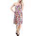 Women's Floral Fun Printed Tube Short Dress