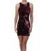 Women's Dress Medium Sheath Velvet Sequin M