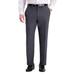 Men's Haggar Travel Performance Tailored Fit Stretch Flat-Front Suit Pants Dark Gray Heather