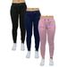3-Pack Womens French Terry Fashion Jogger Lounge Pants (S-2XL)