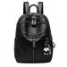 Farrubbyine8 Woman Backpack PU Leather Backpacks Teenage Girls Female School Bag