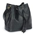 Womens Skull Hobo Tote Bag Chain Shoulder Bag Gothic Handbag