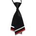 Ladies Pre-Tied Bow Tie for Women Adjustable Strap Bowtie Uniform Necktie Solid Color