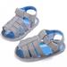 Style Summer Kids Boys And Girls Canvas First Walker Shoe Baby Fashion Non-slip Shoes 0-18M S2