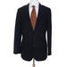 Pre-ownedJ Crew Mens Wool Two Button Blazer Navy Blue Size 42 L