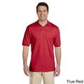 Jerzees Men's 50/50 SpotShield Cotton and Polyester Jersey Polo Shirt True Red L