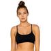 B. Swim Raven Belize Bralette Bikini Top DD Cup / Black