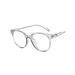 Women Stylish Oval Non-prescription Eyeglasses Clear Lens Eyewear
