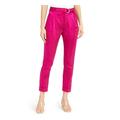 INC Womens Pink Solid Skinny Pants Size 8