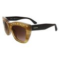 Valentino Acetate Frame Brown Lens Ladies Sunglasses V716S772