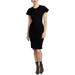 Rachel Roy Womens Amelie Ruched Jersey Dress