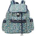 3 zip voyager backpack (travel daisy)