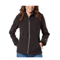 FREE COUNTRY WOMENS SUPER SOFTSHELL JACKET, BLACK, XX-LARGE