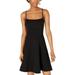 B. Darlin Womens Juniors Lace-Up Open Back Mini Dress