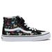 Vans SK8-Hi Reissue 13 Grade School Girls/Child Shoe Size Big Kid 7 Athletics VN0A4UI3WKS ((Surf Dinos) Black/True White)